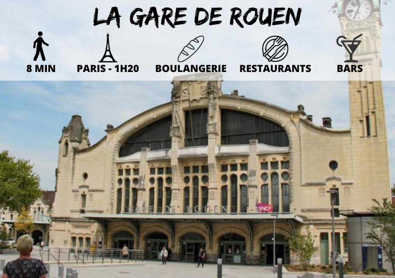 Cosy'Appart - Le Gervais Rouen Eksteriør bilde